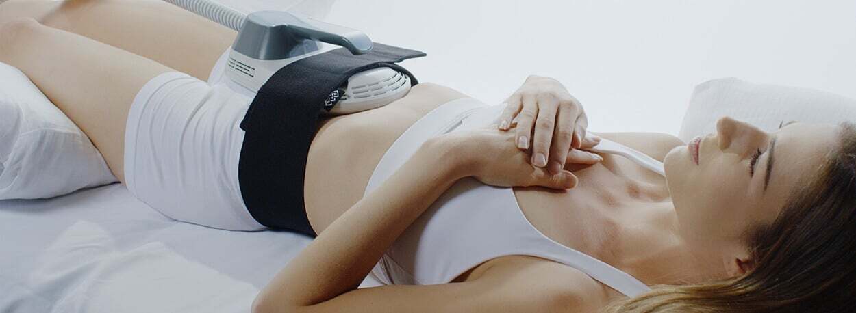 Emscoach Bern – Behandlung der Bauchmuskulatur im Madame Beauty Institut