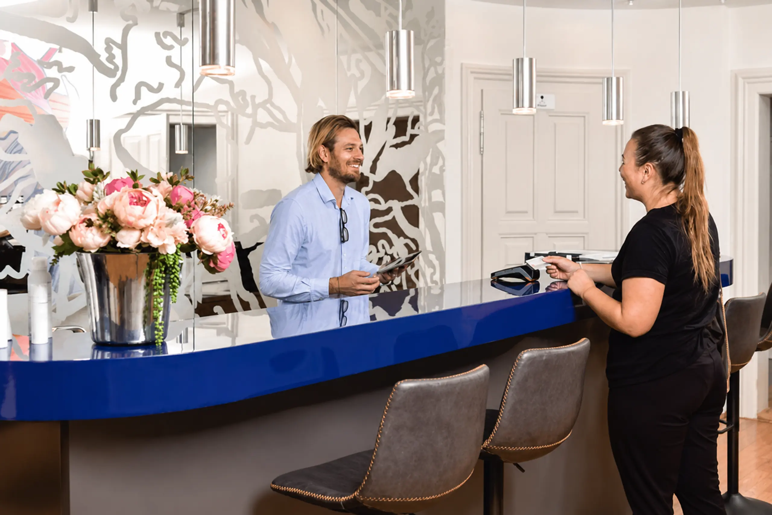 Empfang des Madame Beauty Institut an der Spitalgasse 36 in Bern