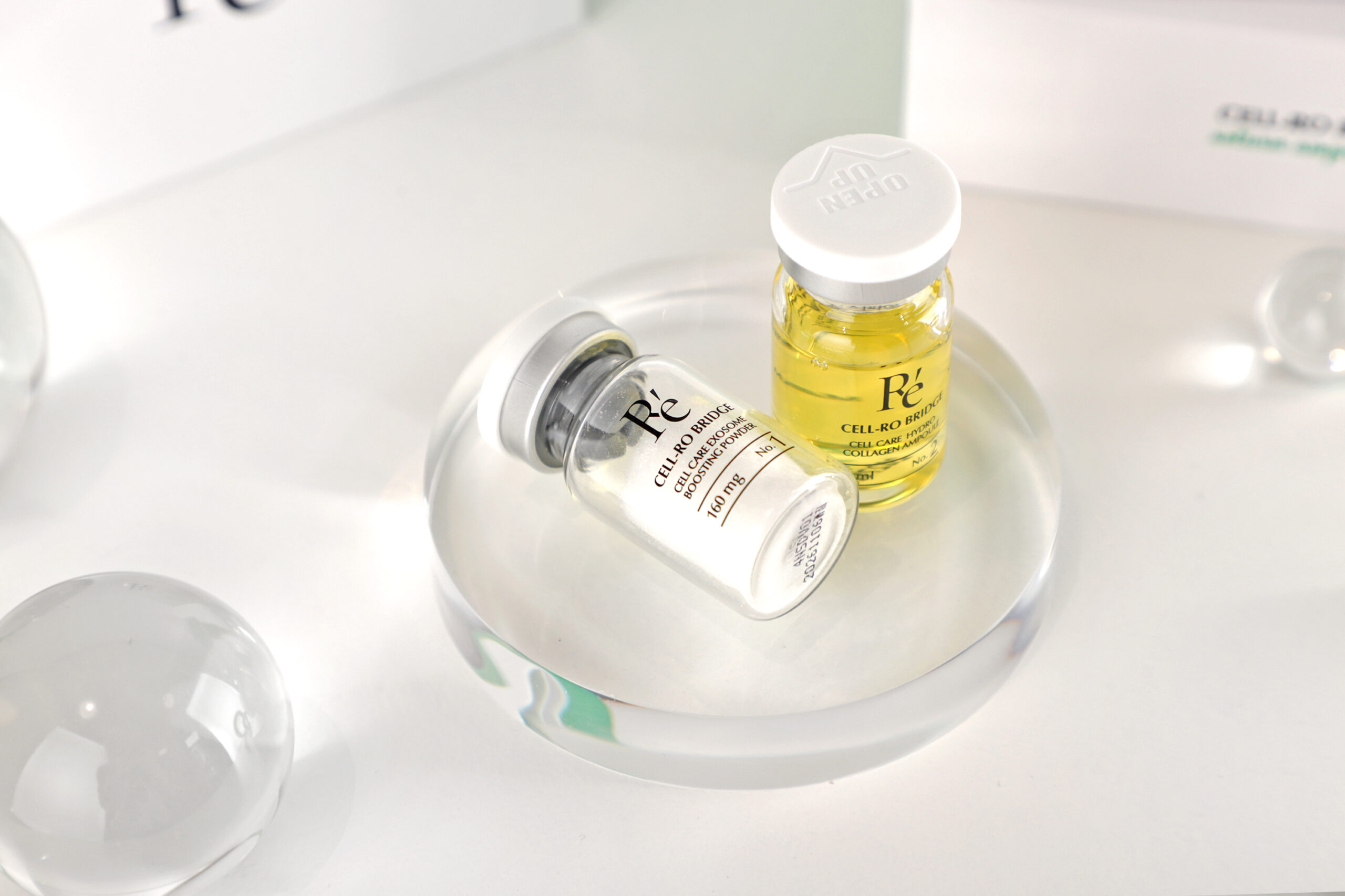 Re' CELL-RO BRIDGE Return Ampoule Kit – Exosomen-Ampulle, 1 Woche